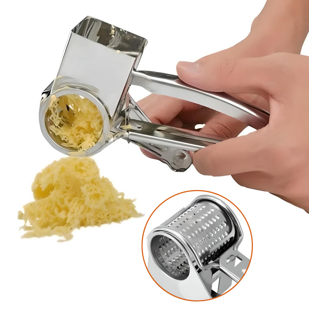 Molino de queso CheeseGrind™ (Acero inoxidable) + CORTADOR DE QUESO GRATIS