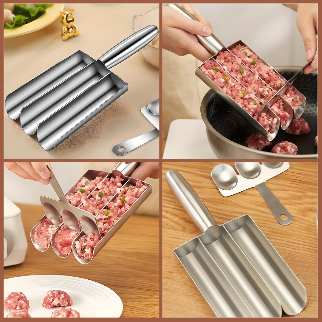 Herramienta triple CroqueTool™ (Acero inoxidable) + PINZA COLADORA GRATIS