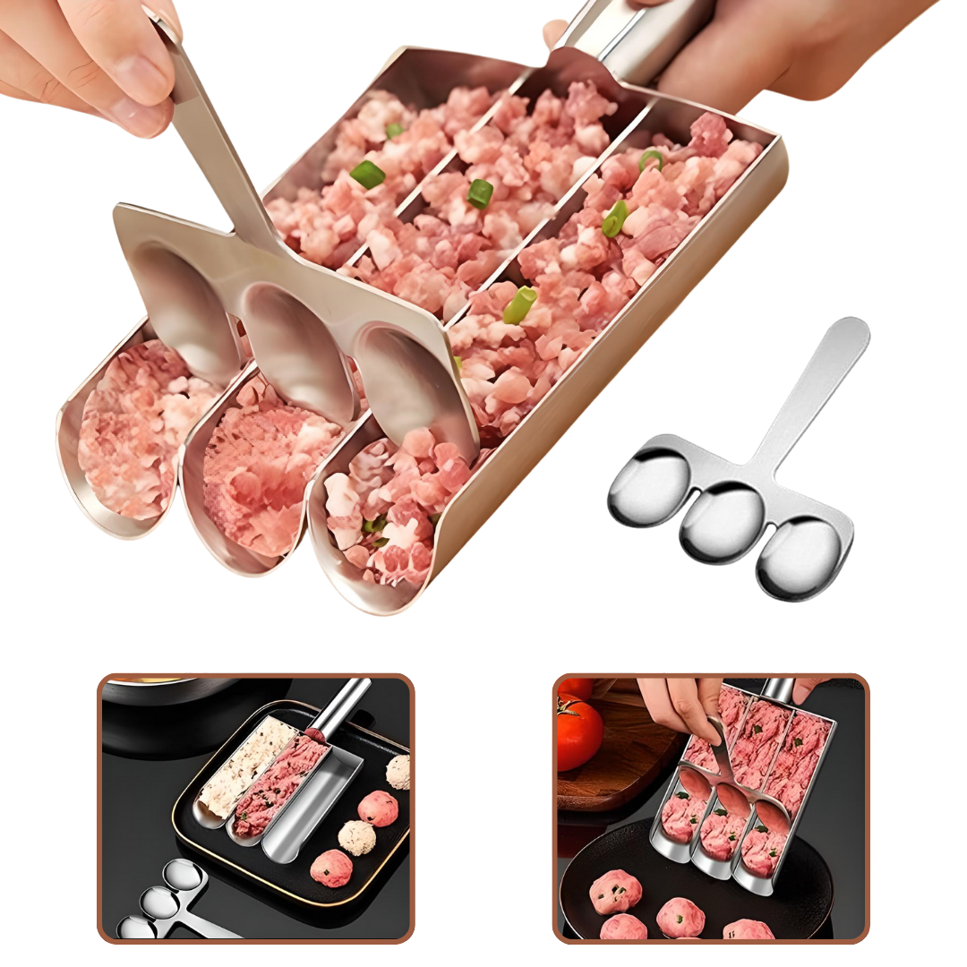 Herramienta triple CroqueTool™ (Acero inoxidable) + PINZA COLADORA GRATIS