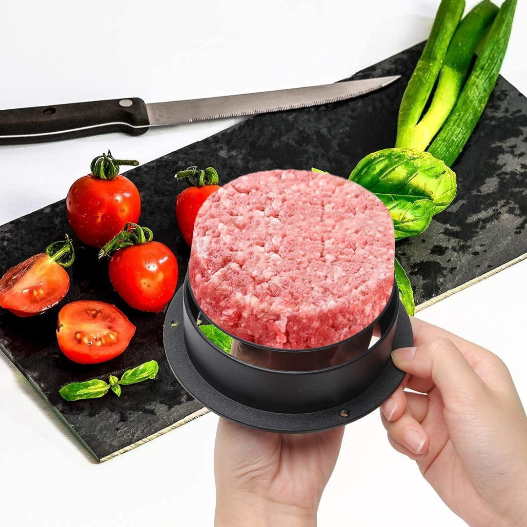 Prensa MultiBurger™ 3 en 1 + (KIT GRATIS: 100 papeles, pala especializada y E-Book)