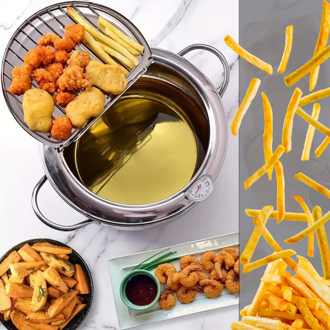 Olla CrispyHeat™ (Acero inoxidable) + EBOOK con 100 recetas GRATIS